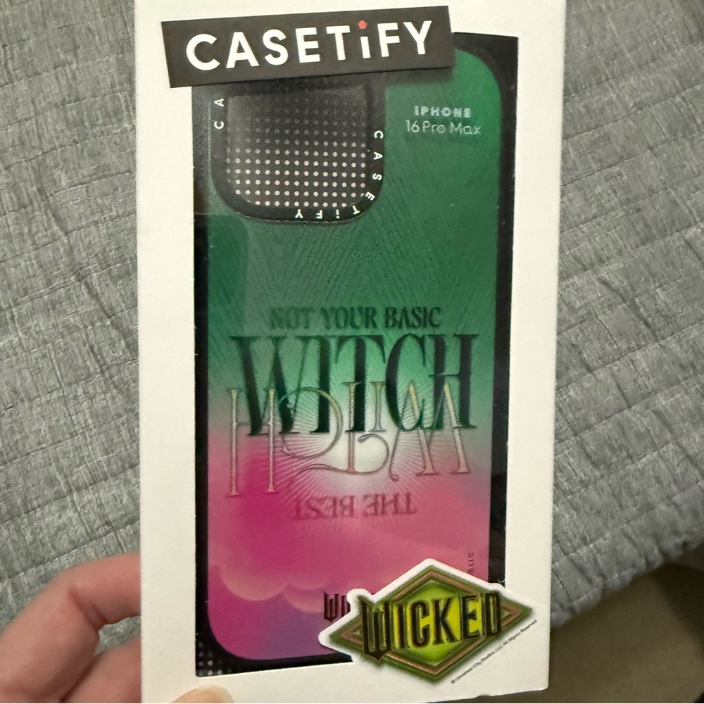 Casetify iPhone 16 Pro Max Case - Green and Pink